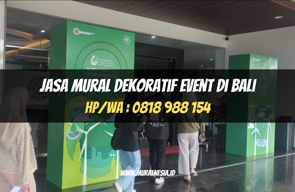 Jasa Mural Dekoratif Event di Bali