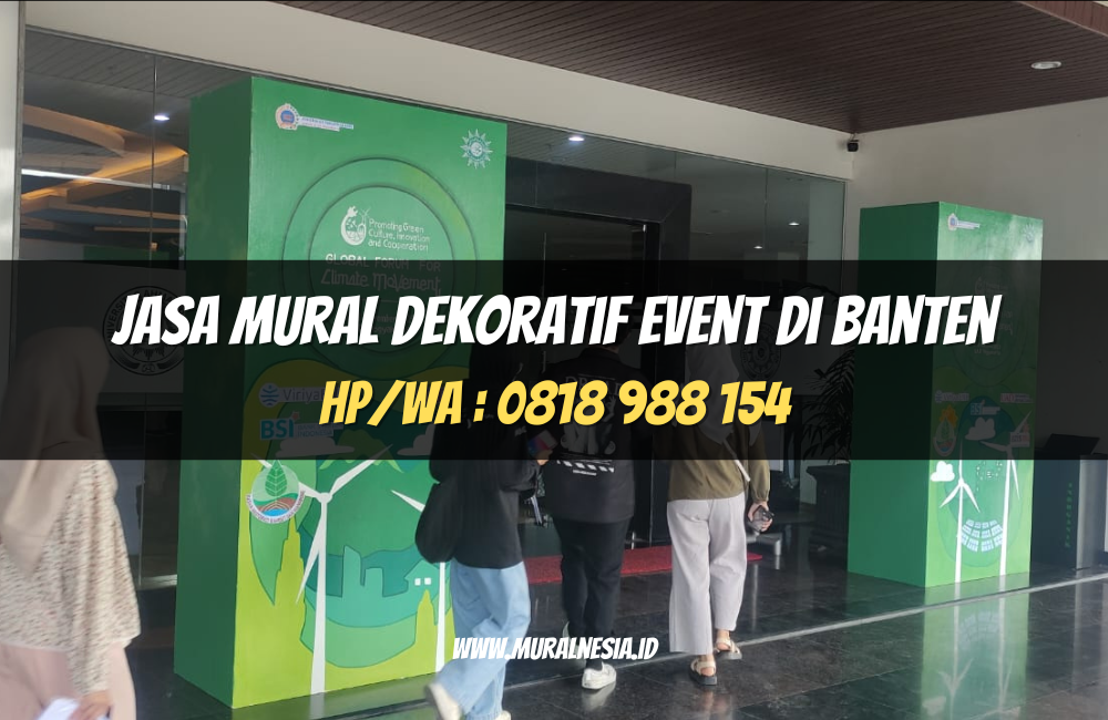 Jasa Mural Dekoratif Event di Banten