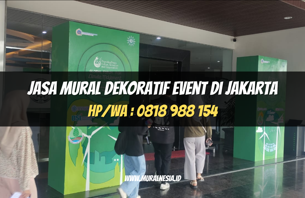 Jasa Mural Dekoratif Event di Jakarta