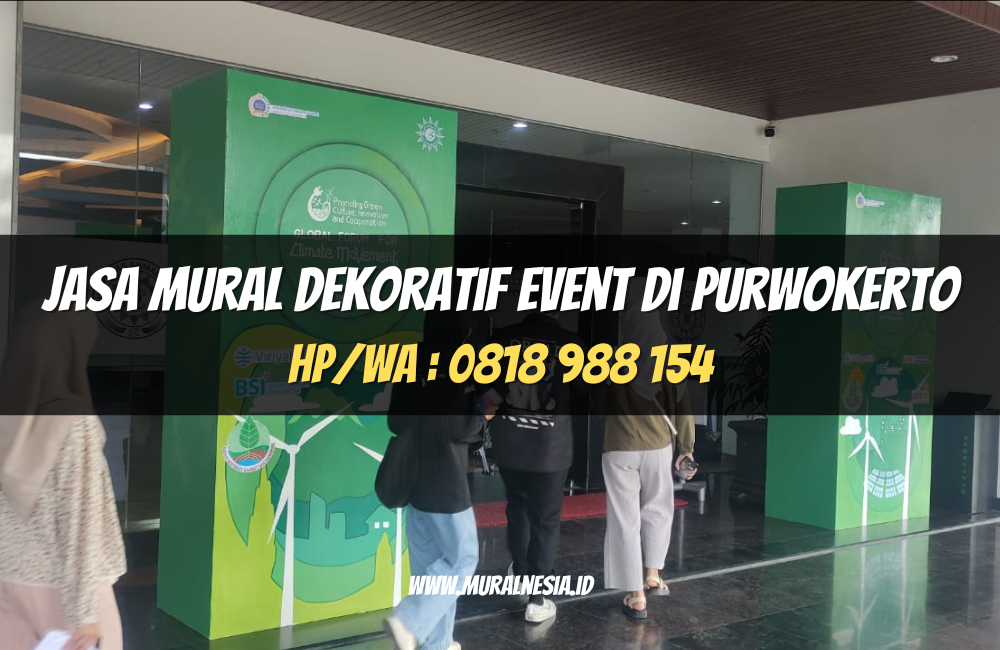 Jasa Mural Dekoratif Event di Purwokerto