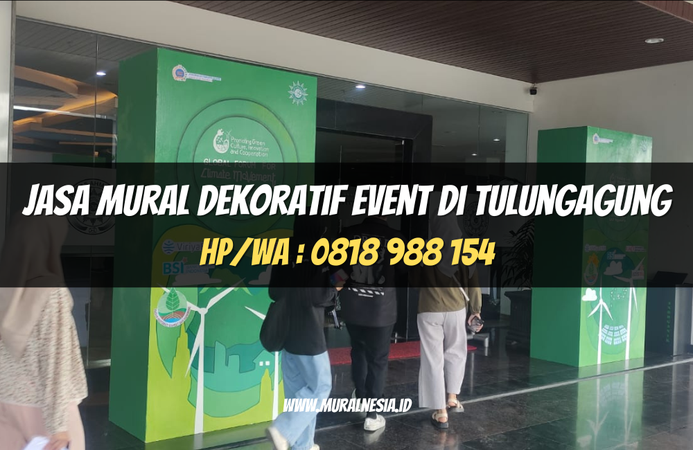 Jasa Mural Dekoratif Event di Tulungagung