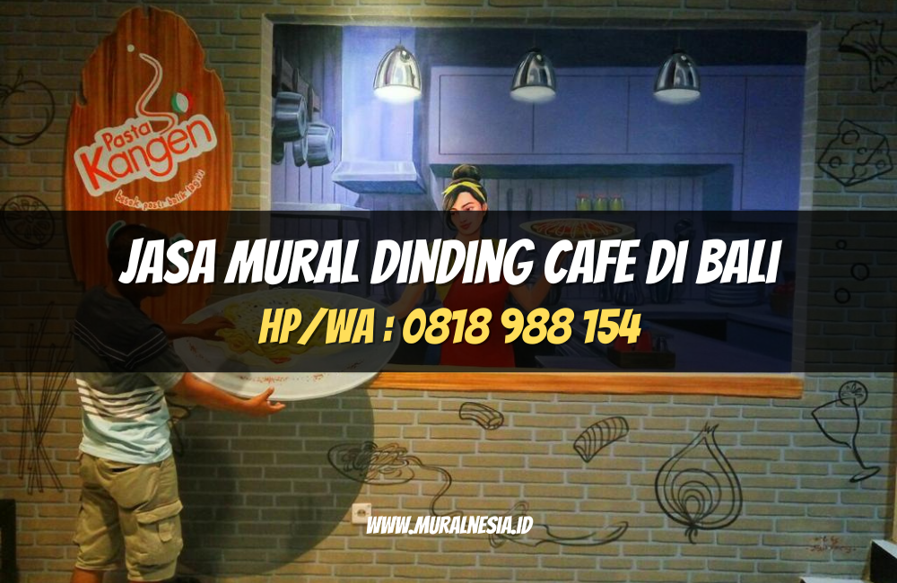 Jasa Mural Dinding Cafe di Bali