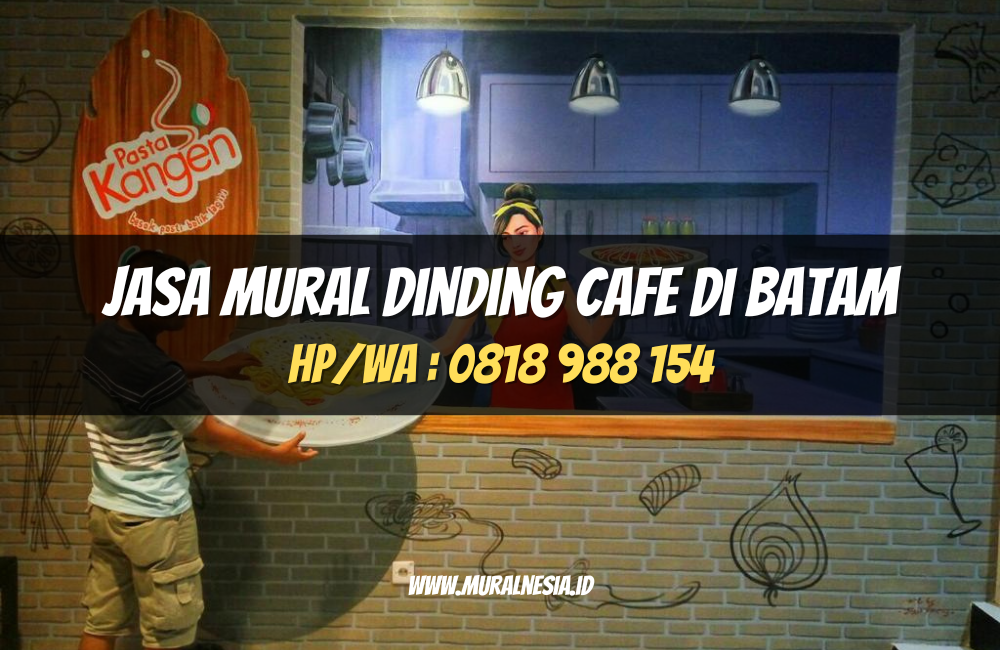 Jasa Mural Dinding Cafe di Batam