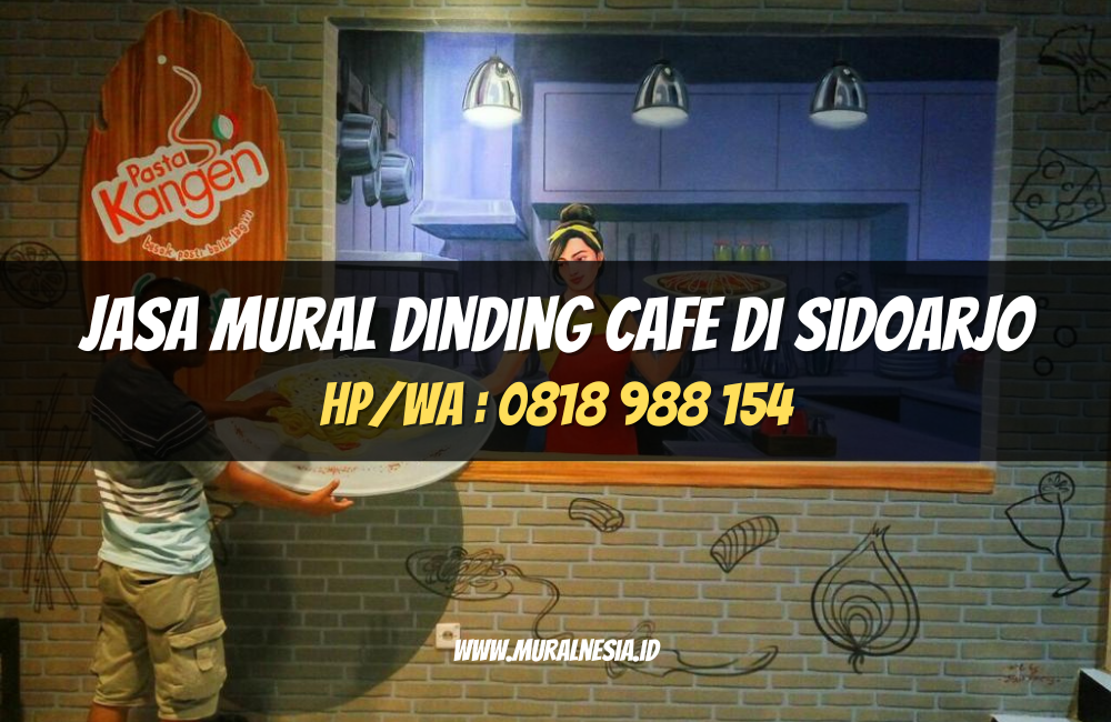 Jasa Mural Dinding Cafe di Sidoarjo