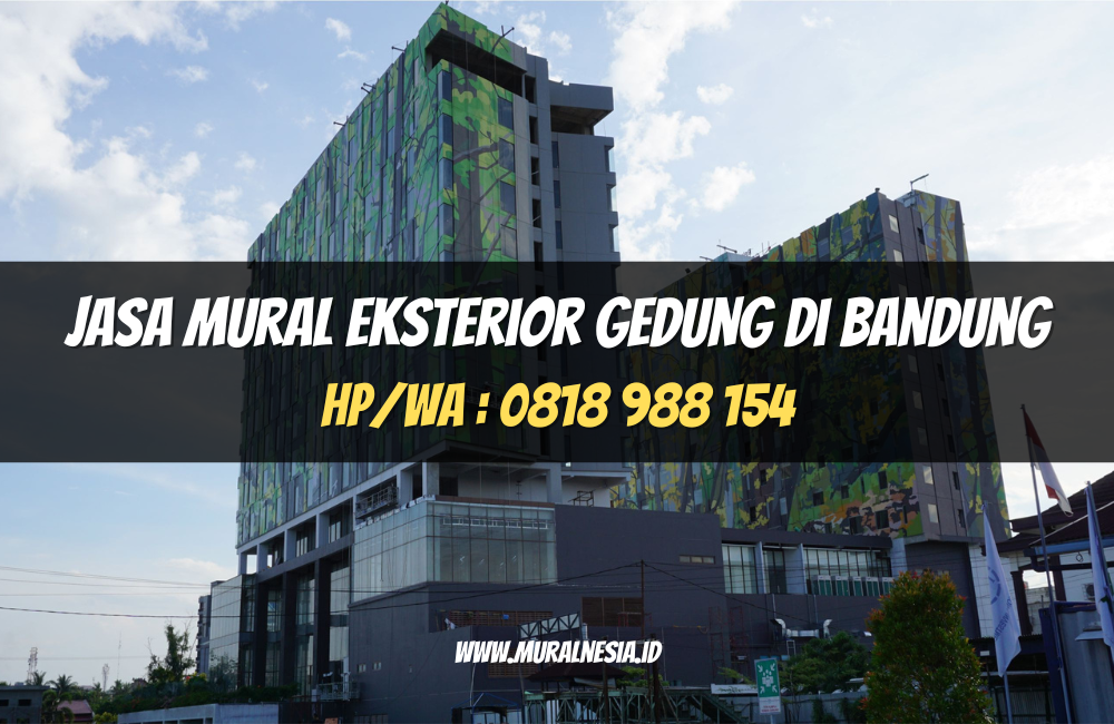 Jasa Mural Eksterior Gedung di Bandung