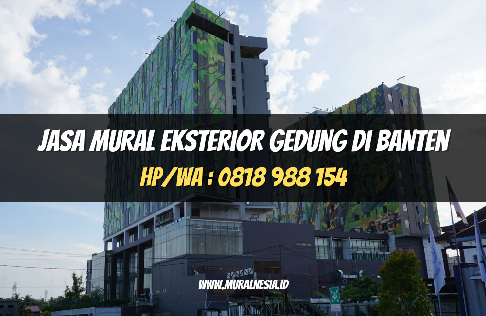 Jasa Mural Eksterior Gedung di Banten