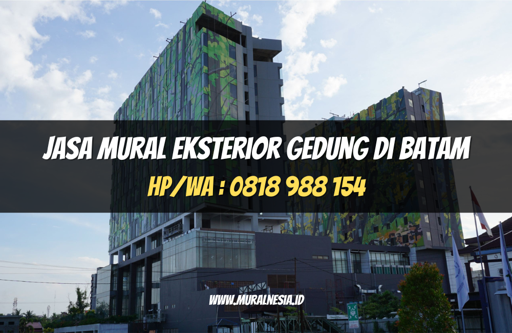 Jasa Mural Eksterior Gedung di Batam