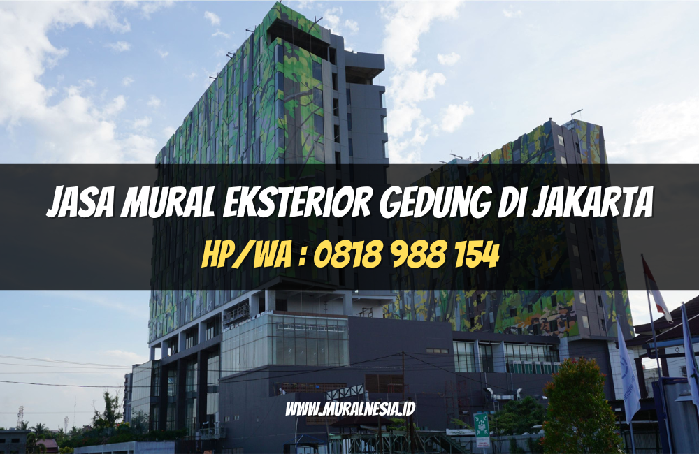 Jasa Mural Eksterior Gedung di Jakarta