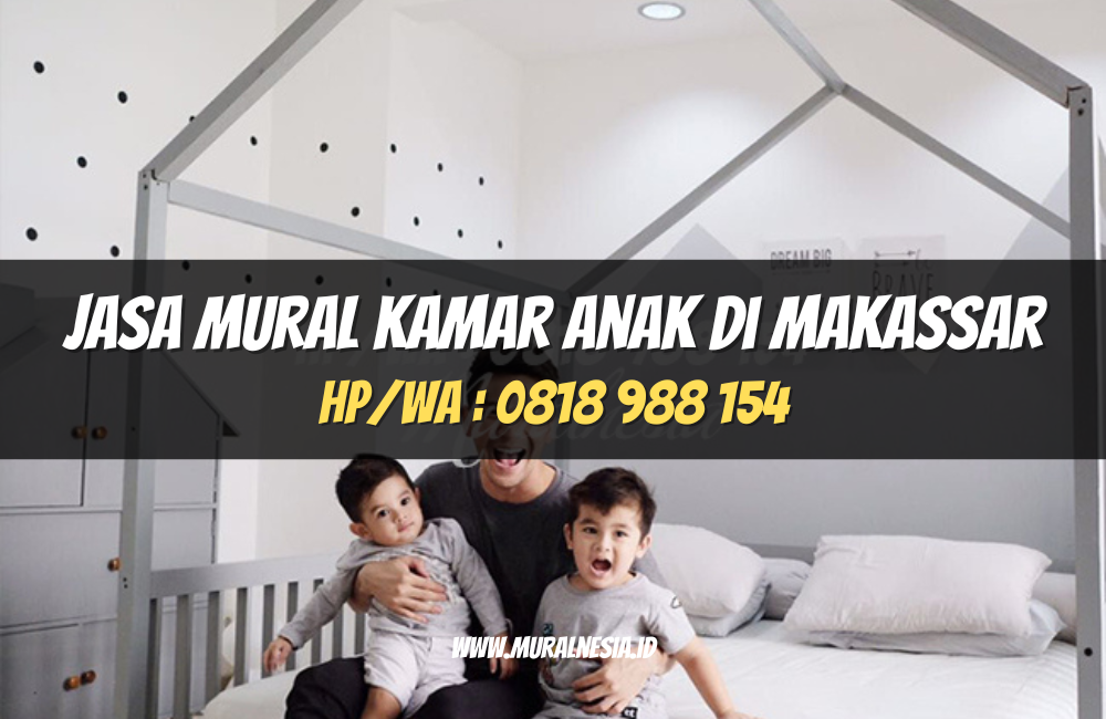 Jasa Mural Kamar Anak di Makassar