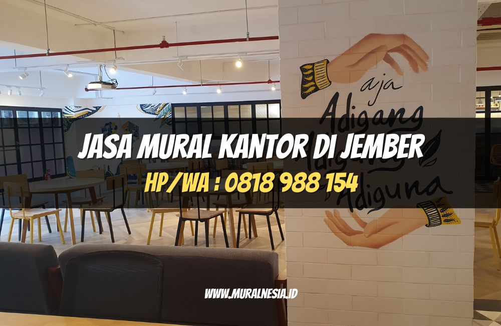 Jasa Mural Kantor di Jember