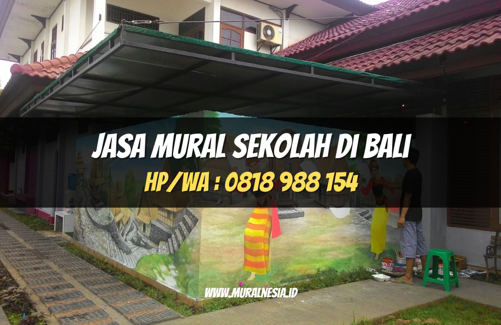 Jasa Mural Sekolah di Bali