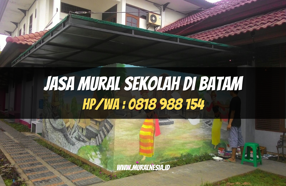 Jasa Mural Sekolah di Batam