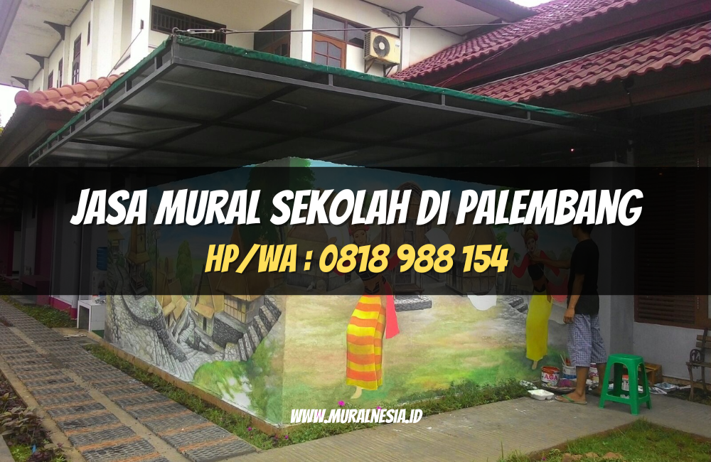 Jasa Mural Sekolah di Palembang