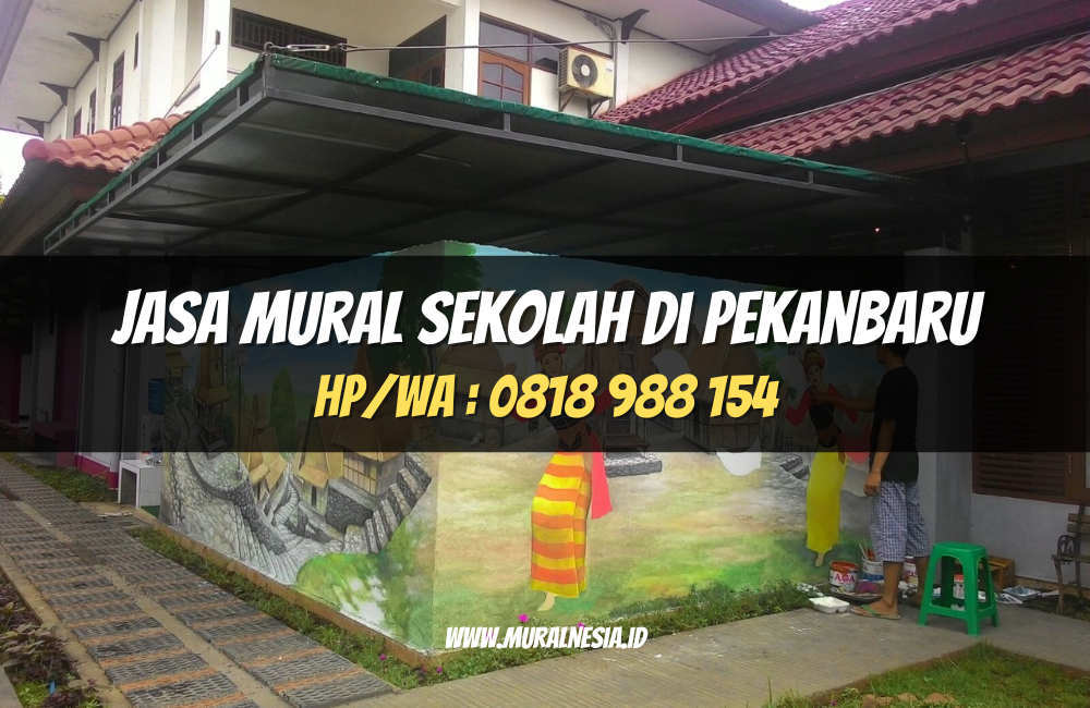 Jasa Mural Sekolah di Pekanbaru