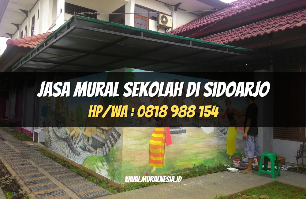 Jasa Mural Sekolah di Sidoarjo